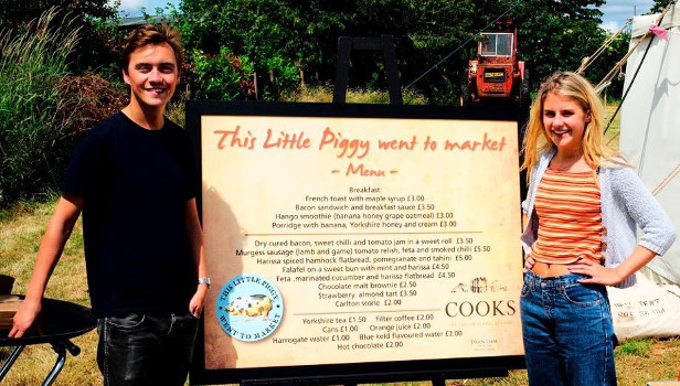 This Little Piggy first festival menu